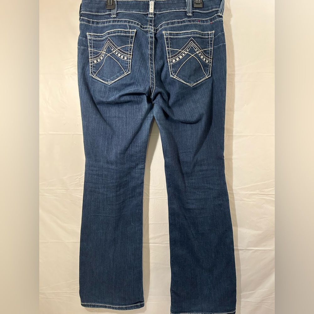Ariat Real Denim Embroidered Bootcut Jeans Size 32R